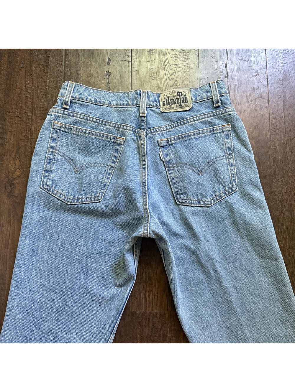 Vintage 1996 Levi’s SilverTab 665 Jeans 30x31 USA Made Light Wash 90s